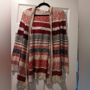 Pink Rose Cardigan small